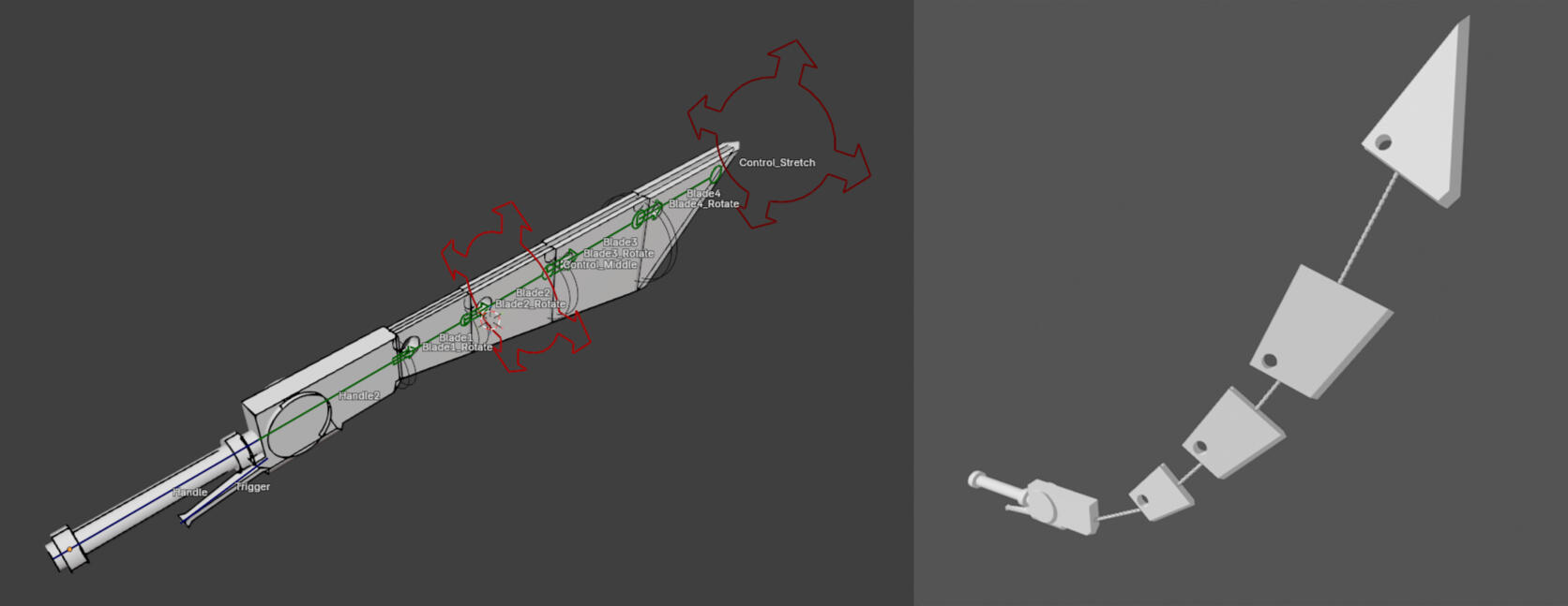 Extendable Blade Rig